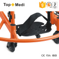 Topmedi Medical Equipment Sports Cheel Anhair Basketball Алюминиевая инвалидная коляска для баскетбольного охранника